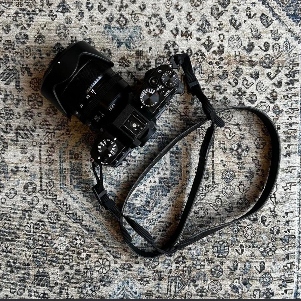 FULL KIT fujifilm camera + lens + sd card
